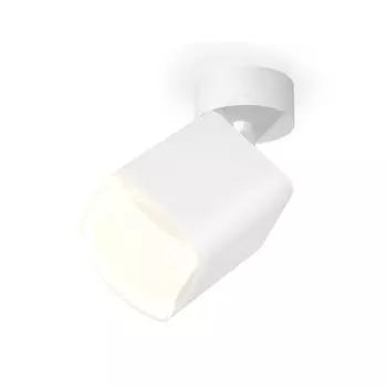 Комплект накладного поворотного светильника с акрилом Ambrella light, Techno, XM7812023, GU5.3, цвет белый песок