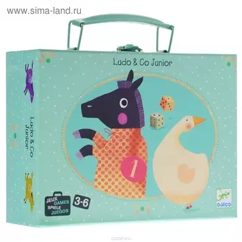 Комплект настольных игр «Людо и Ко»