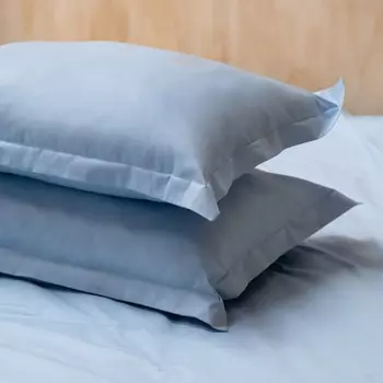 Комплект наволочек «Ферги», размер 70х70 см, цвет голубой, 2 шт