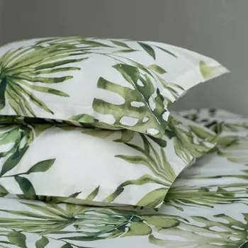 Комплект наволочек «Фугу», размер 50х70 см, цвет зелёный, 2 шт