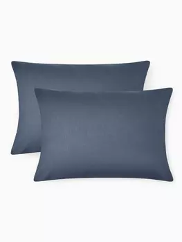 Комплект наволочек «Этель», 5070 см - 2 шт., синий, бязь 125 г/м, хлопок 100%