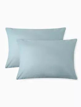 Комплект наволочек «Этель», 5070 см, 2 шт., изумруд, бязь, хлопок 100%