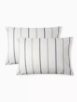 Комплект наволочек «Этель», 5070 см, 2 шт., белый, поплин, хлопок 100%