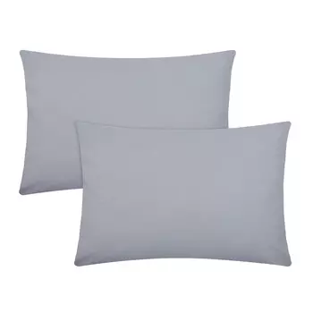 Комплект наволочек "Этель" цвет серый, 50х70 см - 2 шт, 100% хлопок, бязь