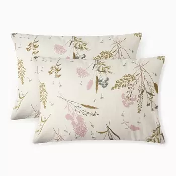 Комплект наволочек «Этель» Fennel, 5070 см, 2 шт., поплин, хлопок 100%