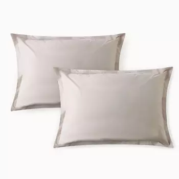 Комплект наволочек «Этель» Ivory, 5070+3 см, 2 шт., перкаль (300 нитей), хлопок 100%