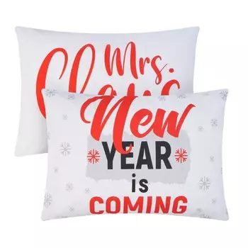 Комплект наволочек «Этель» New Year, 5070 см - 2 шт., хлопок 100%, бязь