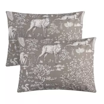 Комплект наволочек «Этель. Сказочный лес», 5070 см, 2 шт., поплин