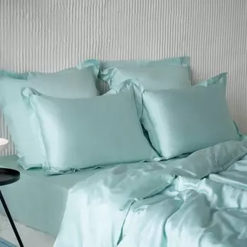 Комплект наволочек «Киа», размер 70x70 см, цвет бирюзовый, 2 шт