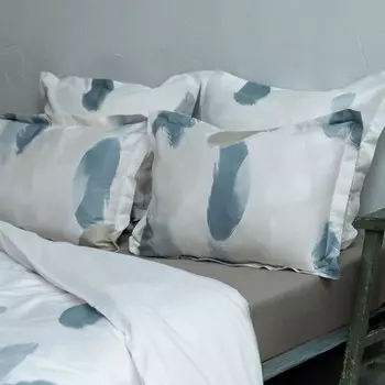 Комплект наволочек «Мэвис», размер 70х70 см, цвет серый, 2 шт