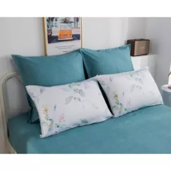 Комплект: одеяла 160x220 см-2 шт, простыня 230x250 см, наволочки 50x70 см-2 шт, 70x70 см-2шт 78637