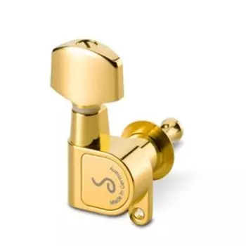 Комплект одиночной колковой механики, 10010520.01.36 M6 180 6 левых, позолоченный