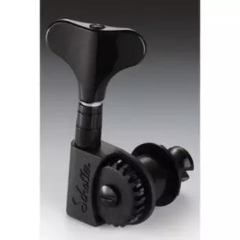 Комплект одиночной колковой механики 10270412.22.73 BM Light для бас-гитары 3+2, чер/хром