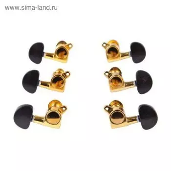 Комплект одиночной колковой механики Alice AP-016V3JP "гровер"