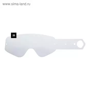 Комплект отрывных линз Spy Optic Woot/Woot Race Tear-Off, прозрачный