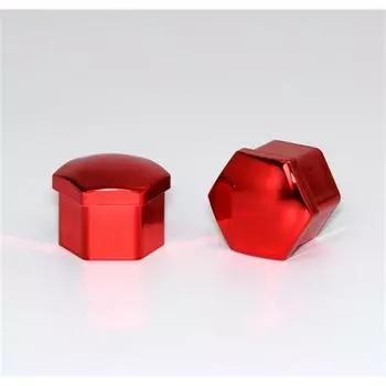 Комплект пластиковых колпачков hex21, 20 шт + пинцет, RED, JN-9966