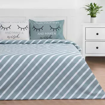 Комплект: пододеяльник и 2 наволочки Sleepy dream 175*215 см, 50*70 см - 2 шт, 100% хлопок