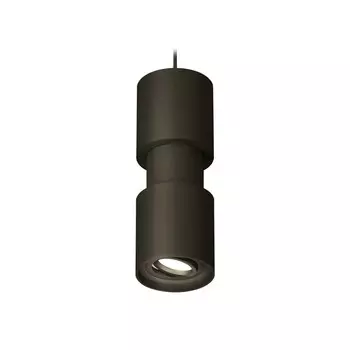 Комплект подвесного поворотного светильника Ambrella light, Techno, XP7723030, GU5.3, цвет чёрный песок