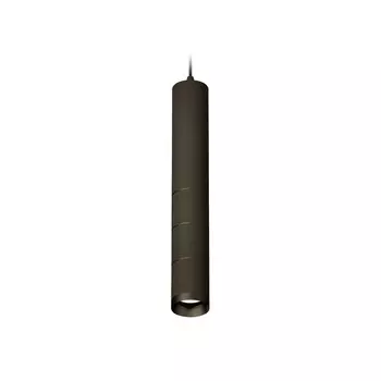 Комплект подвесного светильника Ambrella light, Techno, XP6302040, GU5.3, цвет чёрный песок