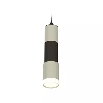 Комплект подвесного светильника Ambrella light, Techno, XP7423022, GU5.3, цвет серый песок, чёрный песок