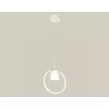 Комплект подвесного светильника с акрилом Ambrella light, Traditional DIY, XB9101154, GX53, цвет белый песок, белый матовый
