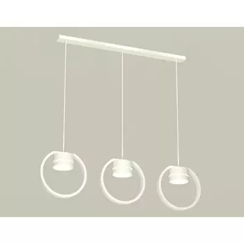 Комплект подвесного светильника с акрилом Ambrella light, Traditional DIY, XB9106152, 3хGX53, цвет белый песок, белый матовый