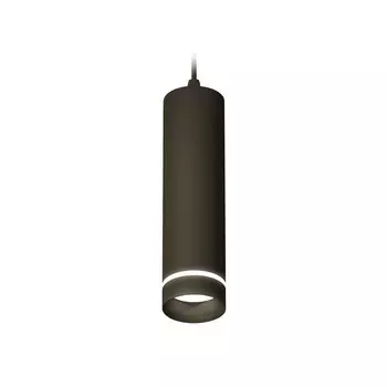 Комплект подвесного светильника с акрилом Ambrella light, Techno, XP6356002, GU5.3, цвет чёрный песок