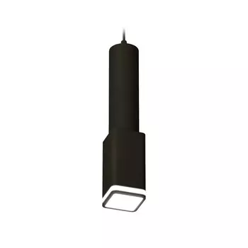Комплект подвесного светильника с акрилом Ambrella light, Techno, XP7821002, GU5.3, цвет чёрный песок