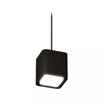 Комплект подвесного светильника с акрилом Ambrella light, Techno, XP7841001, GU5.3, цвет чёрный песок