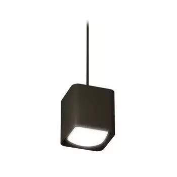 Комплект подвесного светильника с акрилом Ambrella light, Techno, XP7841002, GU5.3, цвет чёрный песок