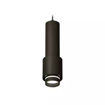 Комплект подвесного светильника с акрилом Ambrella light, Techno, XP7723012, GU5.3, цвет чёрный песок