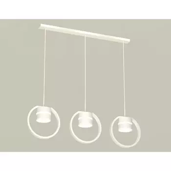 Комплект подвесного светильника с акрилом Ambrella light, Traditional DIY, XB9106153, 3хGX53, цвет белый песок, белый матовый