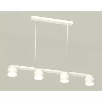 Комплект подвесного светильника с акрилом Ambrella light, Traditional DIY, XB9151203, 4хGX53, цвет белый песок, белый матовый