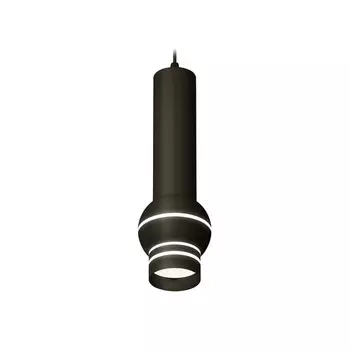Комплект подвесного светильника с дополнительной подсветкой Ambrella light, Techno, XP11020011, GU5.3, цвет чёрный песок