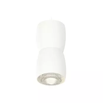 Комплект подвесного светильника с композитным хрусталём Ambrella light, Techno, XP1141032, GU5.3, цвет белый песок