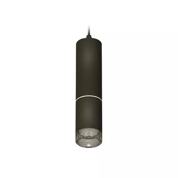 Комплект подвесного светильника с композитным хрусталём Ambrella light, Techno, XP6313010, GU5.3, цвет чёрный песок