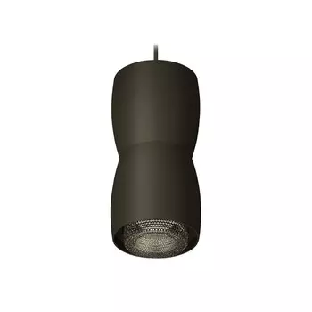 Комплект подвесного светильника с композитным хрусталём Ambrella light, Techno, XP1142032, GU5.3, цвет чёрный песок