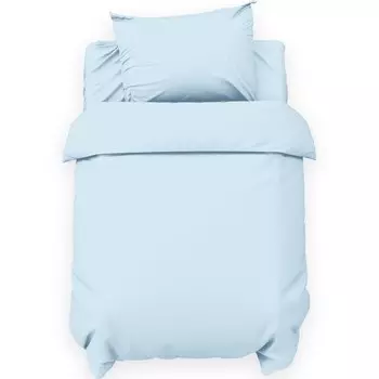 Постельное бельё ясельное «Крошка Я» Light blue, бязь
