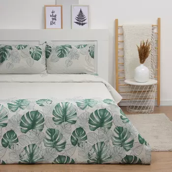 Постельное бельё 2-спальное LoveLife «Монстера», бязь