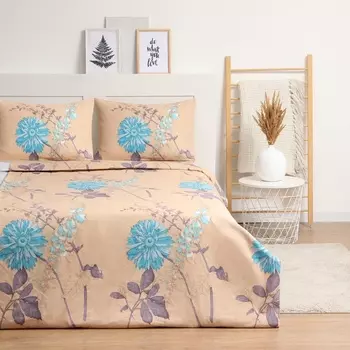 Постельное бельё 1.5-спальное Newday Soft time, полисатин