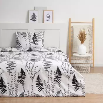 Комплект постельного белья Newday дуэт Magical forest 143*215см-2шт,215*220см, 50*70см-2шт, полисатин,80г/м