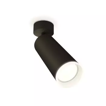 Комплект поворотного светильника с акрилом Ambrella light, Techno, XM6343010, GU5.3, цвет чёрный песок
