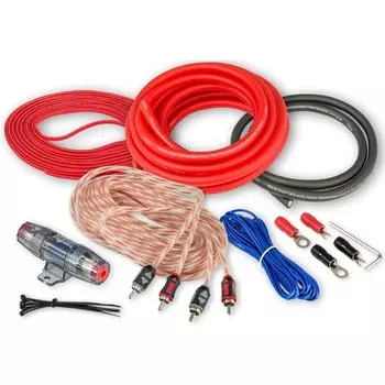 Комплект проводов AURA AMP-2210, 2 канальный для усилителя