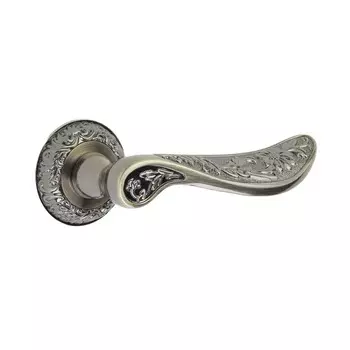 Комплект раздельных ручек АЛЛЮР АРТ «АДЖИ» AB (К3300), цвет старинная бронза