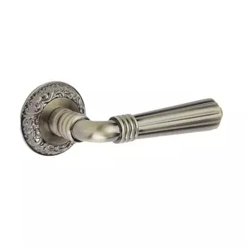 Комплект раздельных ручек АЛЛЮР АРТ «ЭМИТА» AB (К3600), цвет старинная бронза