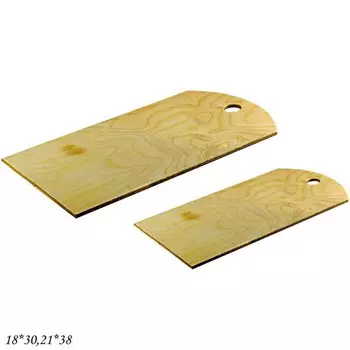 Комплект разделочных досок Lenardi, размер 18х30 см, 21х38 см