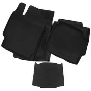 Комплект резиновых ковриков Toyota Camry 2012-2017, с высоким бортом