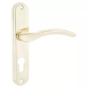 Комплект ручек "АЛЛЮР" 132-1 55 мм GP, цвет латунь