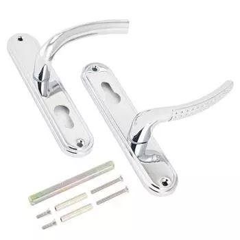 Комплект ручек "АЛЛЮР" 132-1 85 мм CP, цвет хром