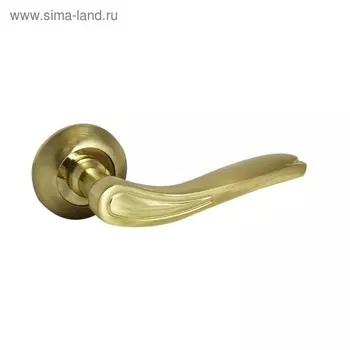 Комплект ручек "АЛЛЮР АРТ" "ЛАЙЗА" SB (1870), цвет матовое золото